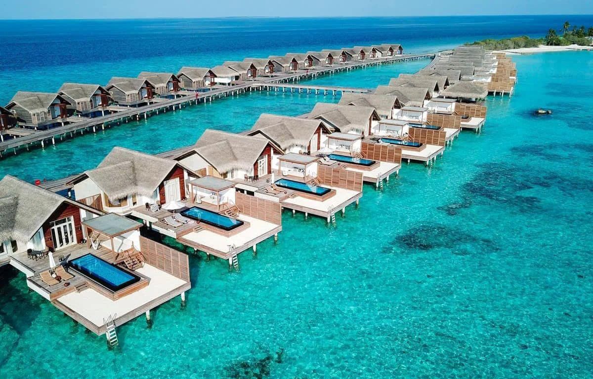 Sunset Water Villa with Pool
